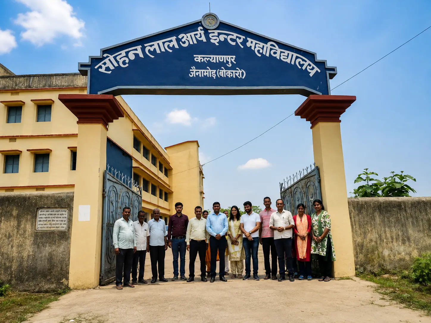 College campus building